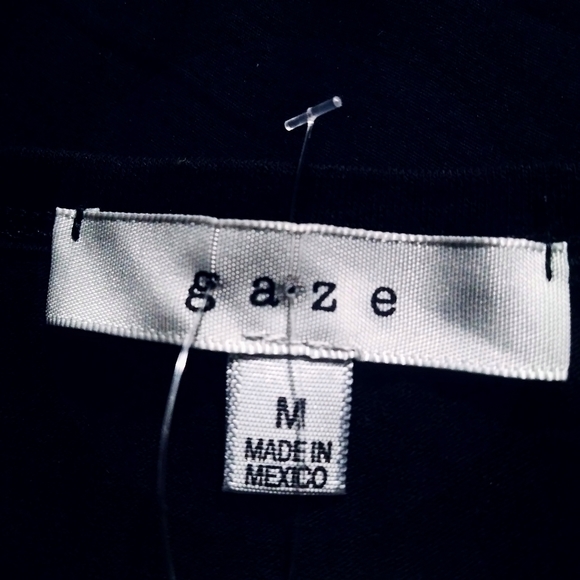 Ladies Knotted Front SLOTH Black Tank Top | NWT !! - Picture 2 of 5